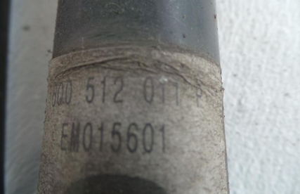 Skoda Fabia 2 Bj.09 5-trg. Satz Sto&szlig;d&auml;mpfer hinten 6Q0512011P